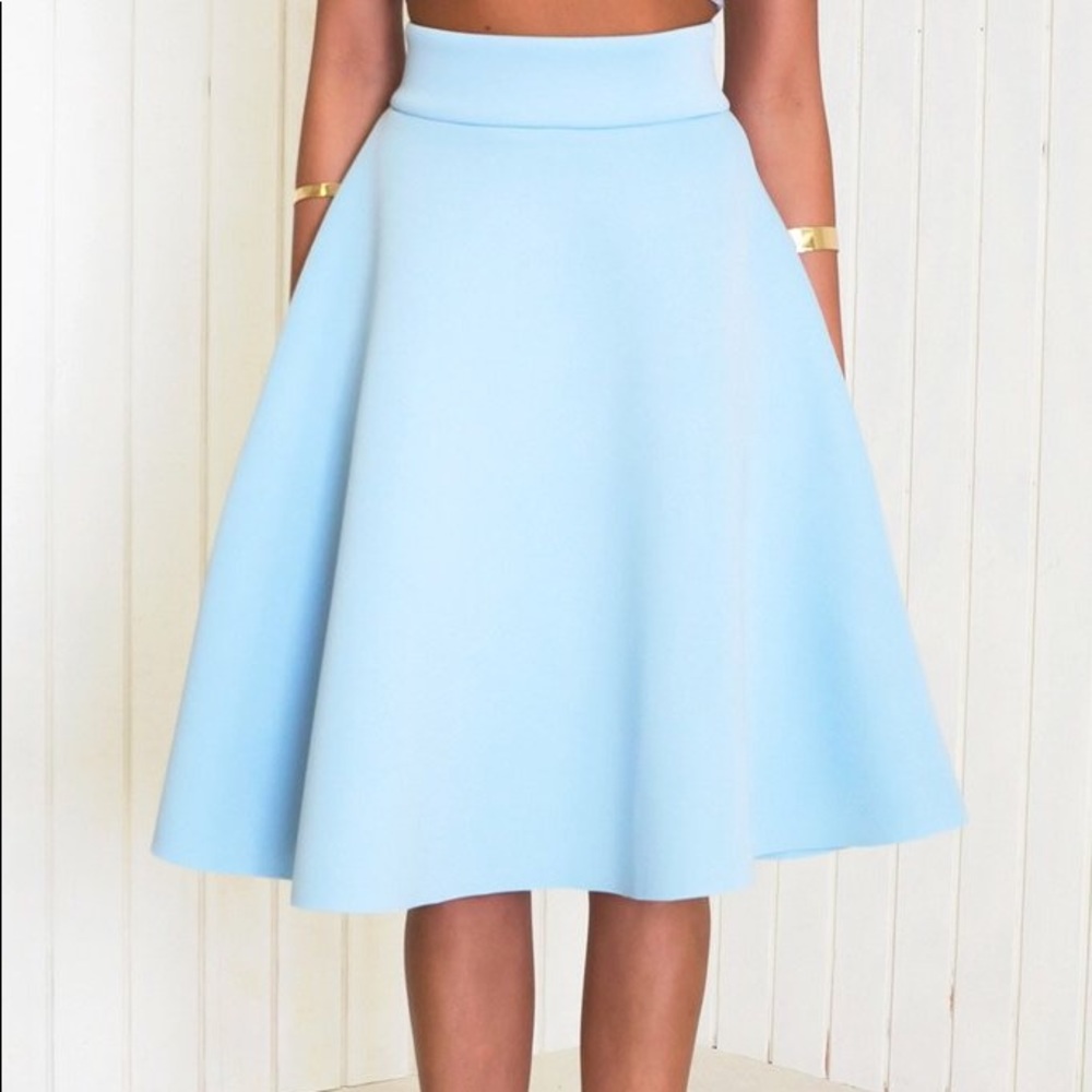 HASSANA FULL A-LINE SCUBA SKIRT H&R